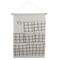 ارگانایزر لباس هوم اند لایف مدل پرنیا 7G طرح شطرنجی