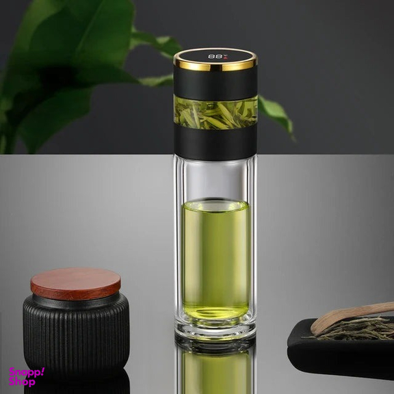 فلاسک درجه دار دمنوش کد 123 گنجایش 450 میلی لیتر