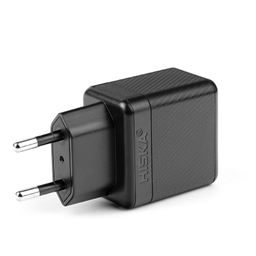 شارژر دیواری 35 وات هیسکا مدل H-119GAN به همراه کابل تبدیل USB-C