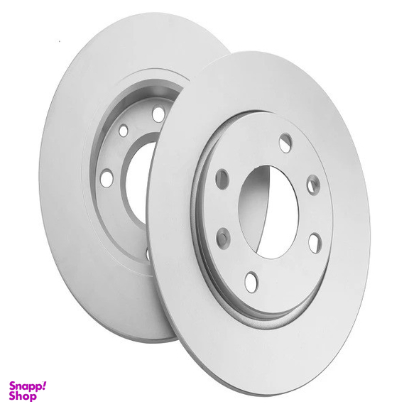 دیسک چرخ جلو جی آی اس پی کد 229715 مناسب پژو 206 تیپ 2 بسته 2 عددی