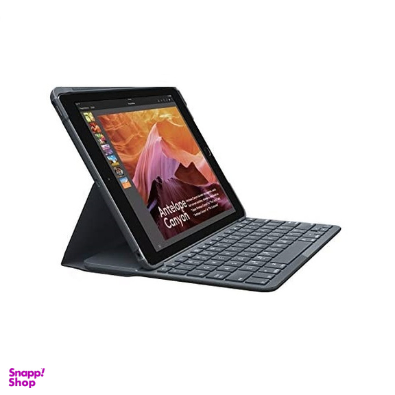 کیبورد تبلت لاجیتک مدل Slim Folio مناسب برای تبلت اپل iPad 5 / 6