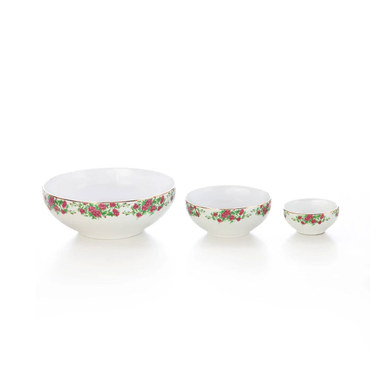 سرويس پیاله 13 پارچه چینی زرین ایران مدل بیدگل درجه عالی