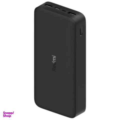 پاوربانک شیائومی مدل Redmi PB200LZM ظرفیت 20000 میلی آمپرساعت به همراه شارژر دیواری سامسونگ و کابل تبدیل