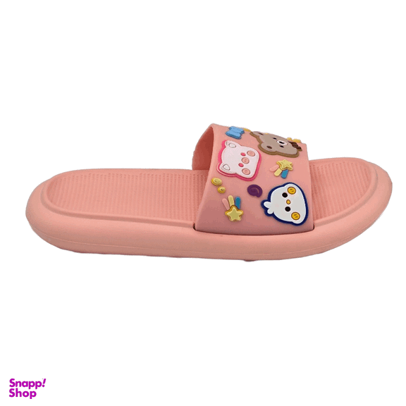 دمپایی زنانه پاپا مدل نیکا کد 080 رنگ صورتی