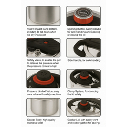 زودپز 2 قلو یونیک کد RAGA _4_6 گنجایش 4 و 6 لیتری