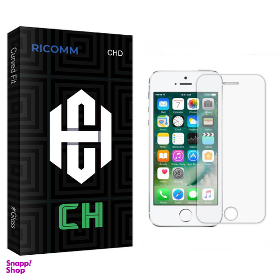 محافظ صفحه نمایش ریکام مدل CH glass مناسب برای گوشی موبایل اپل iPhone 5s