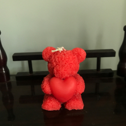 شمع مدل خرسی و قلب