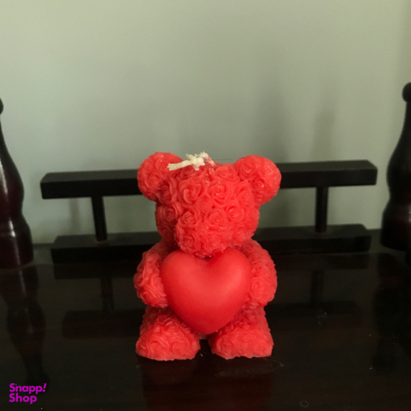 شمع مدل خرسی و قلب