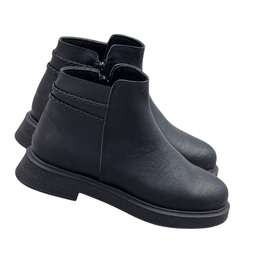 نیم بوت زنانه مدل گیس بافت کد 8989