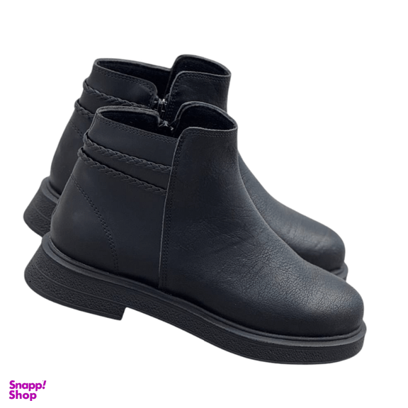 نیم بوت زنانه مدل گیس بافت کد 8989