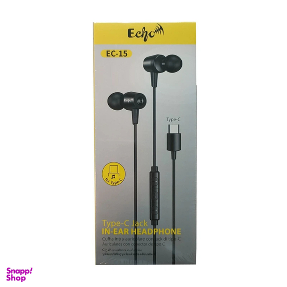 هندزفری باسیم اکو مدل EC-15 طول 1.2 متر