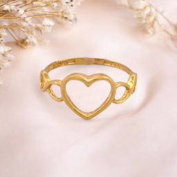 انگشتر طلا زنانه 18 عیار مدوپد مدل زهیری کد ZH10001