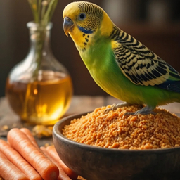 غذای میکرو هویج عسل پرندگان زینتی آوس تروپیکن وزن 453 گرم