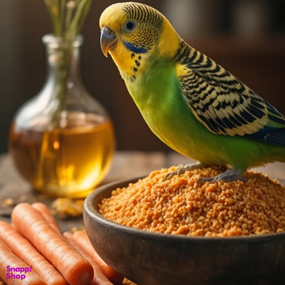 غذای میکرو هویج عسل پرندگان زینتی آوس تروپیکن وزن 453 گرم