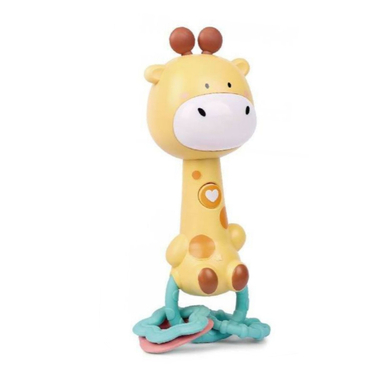 جغجغه موزیکال و دندان گیر کودک مدل زرافه