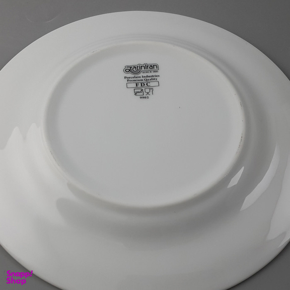 پیش دستی چینی زرین ایران مدل رادیانس بسته 6 عددی درجه عالی