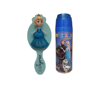 اسپری خوشبو کننده بدن کودک بوخشا مدل السا حجم 200 میلی لیتر به همراه برس