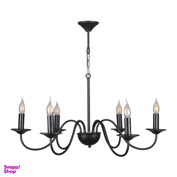 لوستر چشمه نور کد C2800-6BK