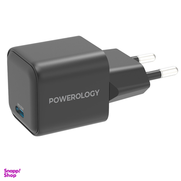 شارژر دیواری 35 وات پاورولوژی مدل Ultra-Quick GaN Charger P35WSPCEU Type-C