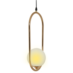 لوستر مه لایت مدل بیضی مولکولی یک شعله کد ML251