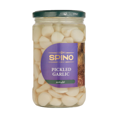 ترشی سیر مروارید اسپینو 650 گرم