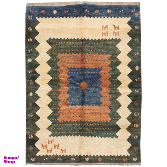 گبه دستباف سی پرشیا کد 171941 سایز 2.34x1.71 متر