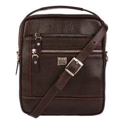 کیف دوشی مردانه رویال چرم کد W70