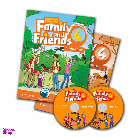 کتاب American Family and Friends 4 Second Edition اثر Naomi Simmons انتشارات دنیای زبان