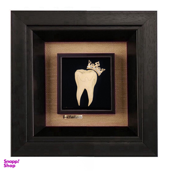 تابلو طلاکوب زرکات طرح دندانپزشک مدل F232