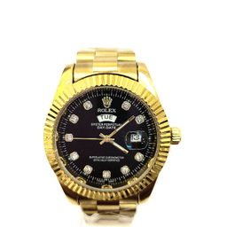 ساعت مچی عقربه ای طرح رولکس مدل دیت جاست کد 1006