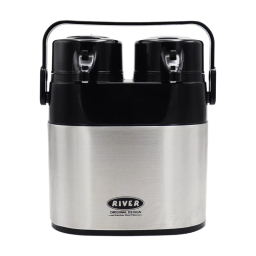 فلاسک ریور مدل دوقلو YP-ESTIL-8604 حجم 1 لیتر