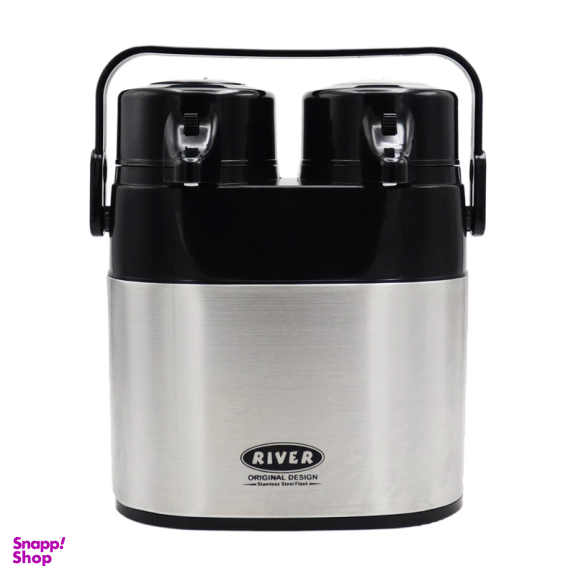 فلاسک ریور مدل دوقلو YP-ESTIL-8604 حجم 1 لیتر