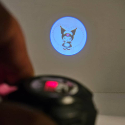 ساعت مچی دیجیتال بچگانه مدل کرومی کارتونی پروژکتوری