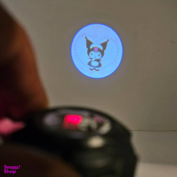 ساعت مچی دیجیتال بچگانه مدل کرومی کارتونی پروژکتوری