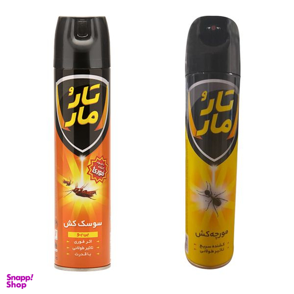 سوسک کش و مورچه کش تار و مار مدل SnMz حجم 400 میلی لیتر مجموعه 2 عددی