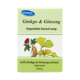 صابون شستشو کاپوس اسکین کر مدل Ginkgo and Ginseng وزن 100 گرم