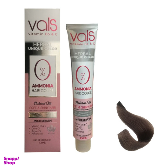 رنگ مو والس شماره 5.81 رنگ قهوه ای نسکافه ای حجم 100 میلی لیتر