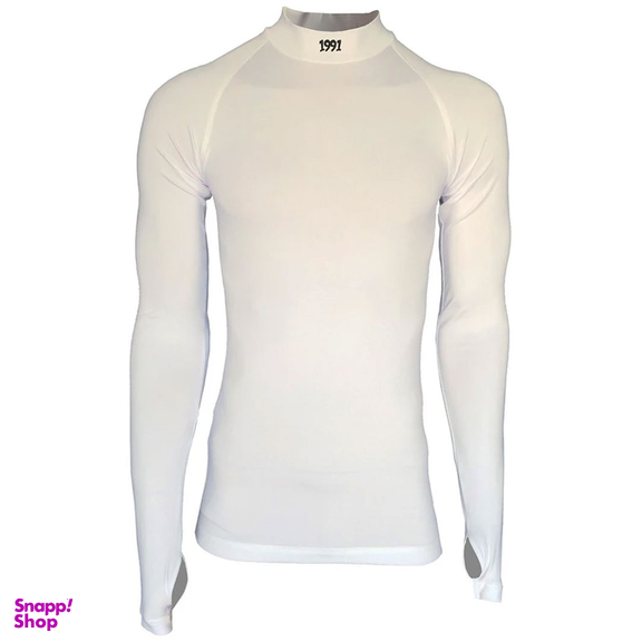تیشرت ورزشی مردانه 1991 اس دبلیو مدل Base Layer Long White