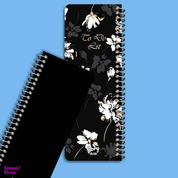 دفترچه یادداشت مستر راد مدل to do list طرح گل آرزوها