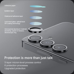 محافظ لنز دوربین نیلکین مدل CLRFilm مناسب گوشی موبایل سامسونگ Galaxy S24 Plus