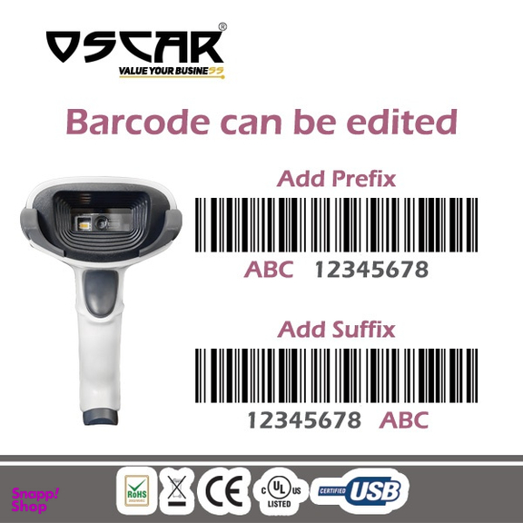 بارکد خوان اسکار مدل Unibar 1D