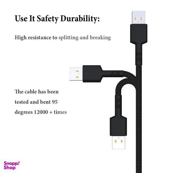 کابل تبدیل USB به microUSB کلومن مدل kd-30 مجموعه 5 عددی