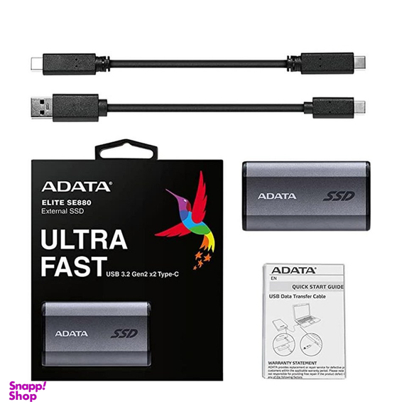 حافظه SSD اکسترنال ای دیتا مدل SE880 Type-C کد 102473