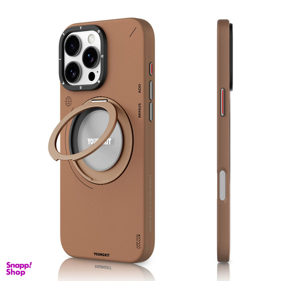 کاور یانگ کیت مدل Leather 360° مناسب گوشی موبایل اپل iphone 16promax