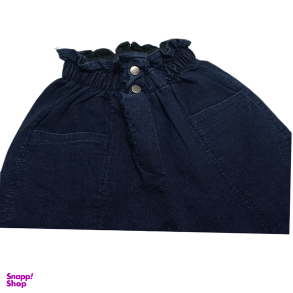 شلوار زنانه کد 66343 رنگ سرمه ای