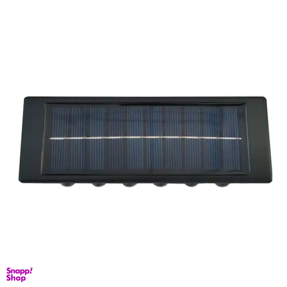 چراغ دیواری خورشیدی دوطرفه سولونیکس مدل 12 LED مجموعه 2 عددی
