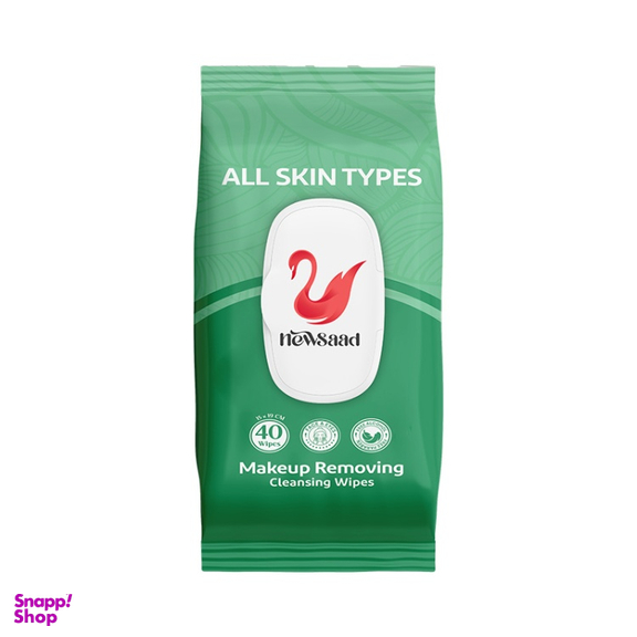 دستمال مرطوب نیوساد مدل All skin بسته 40 عددی