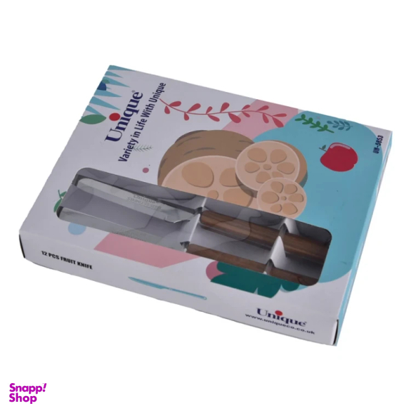 کارد میوه خوری یونیک کد 5853-1 مجموعه 12 عددی