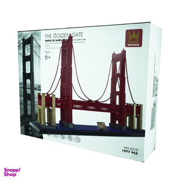لگو ونگ مدل Golden Gate Bridge