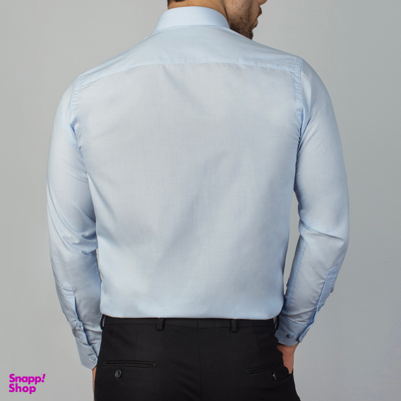 پیراهن آستین بلند مردانه آیکت مدل فلورا آکسفورد کد 1111